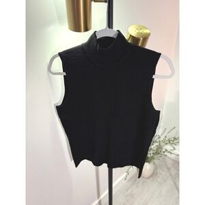 Spenser Jeremy tank caroline bessette Black Silk Blend LG elevated day wear base